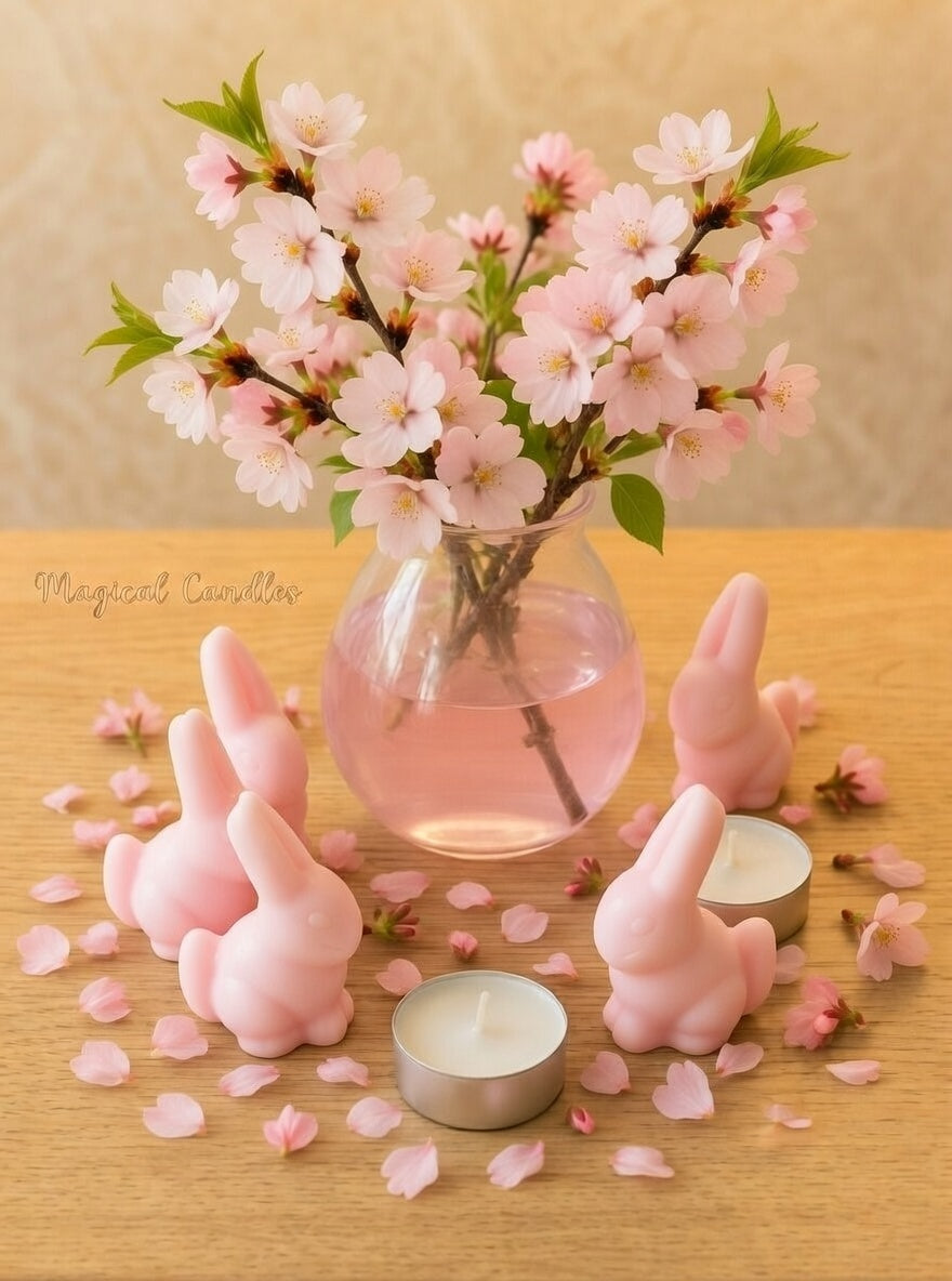 Fondant parfumé, La Ronde des Messagers – Ronde Unique Dreamy Sakura (Escale de Printemps), (36g), cire végétale