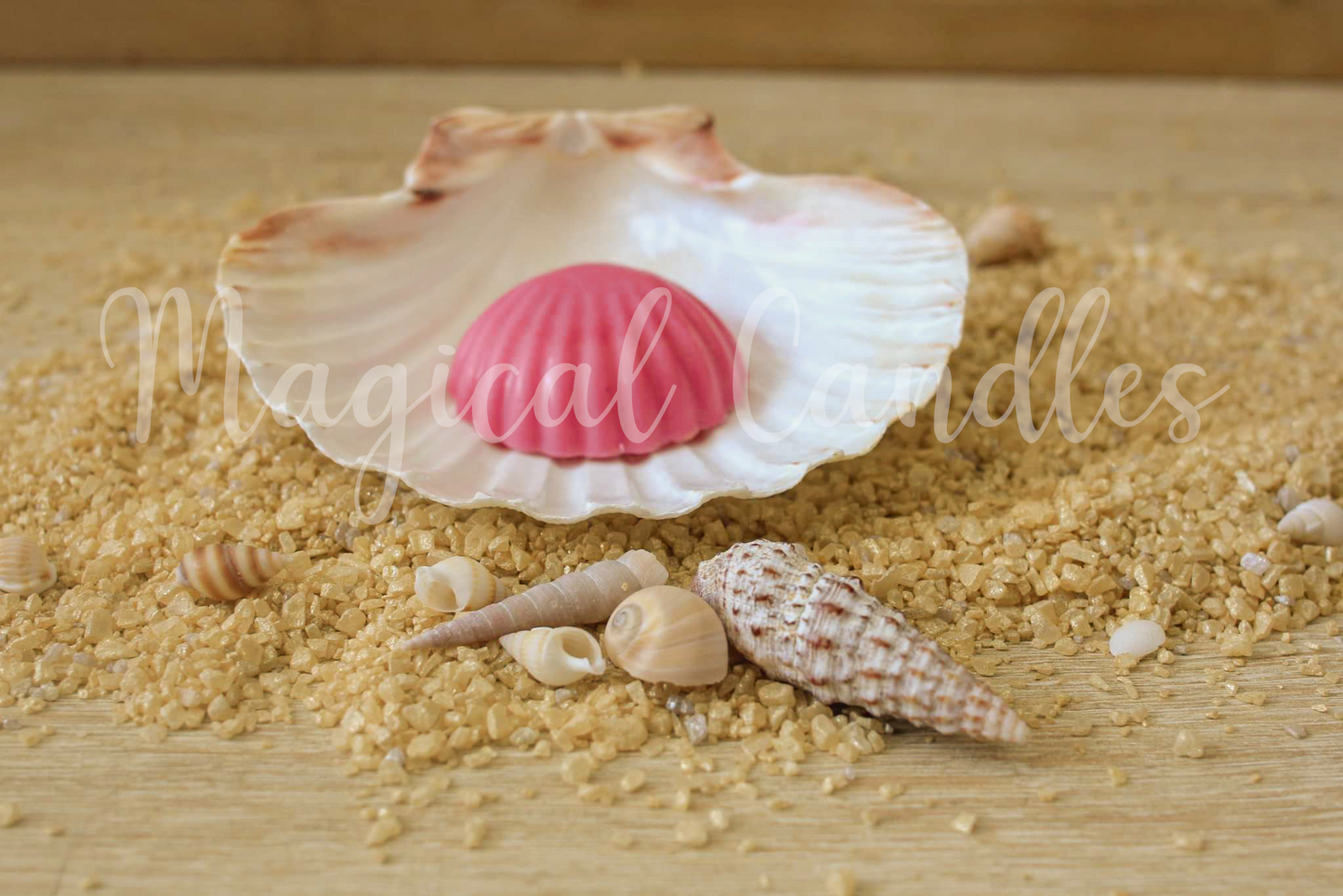 Fondant parfumé, Summer Blossoms – Le Coquillage Floral (Escale d'Été), (10g), cire végétale