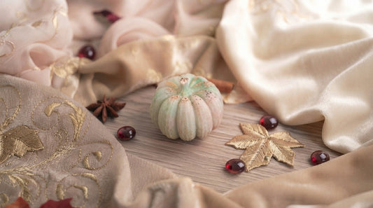 Fondant parfumé, Citrouille individuelle – Warm Pumpkin Ember (Escale d'Automne), (25g), cire végétale