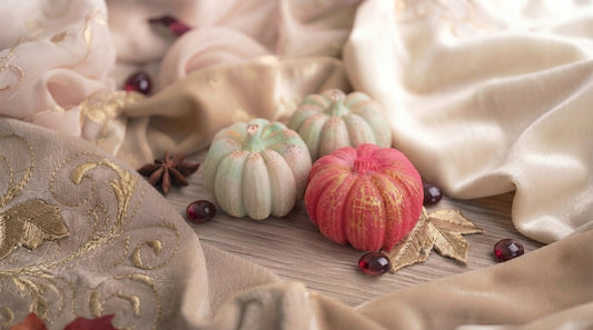 Fondant parfumé, Trio de Citrouilles – Douceur d'Antan (Escale d'Automne), (75g), cire végétale