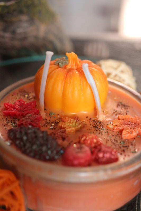 Bougie parfumée, Pumpkin Field, cire végétale
