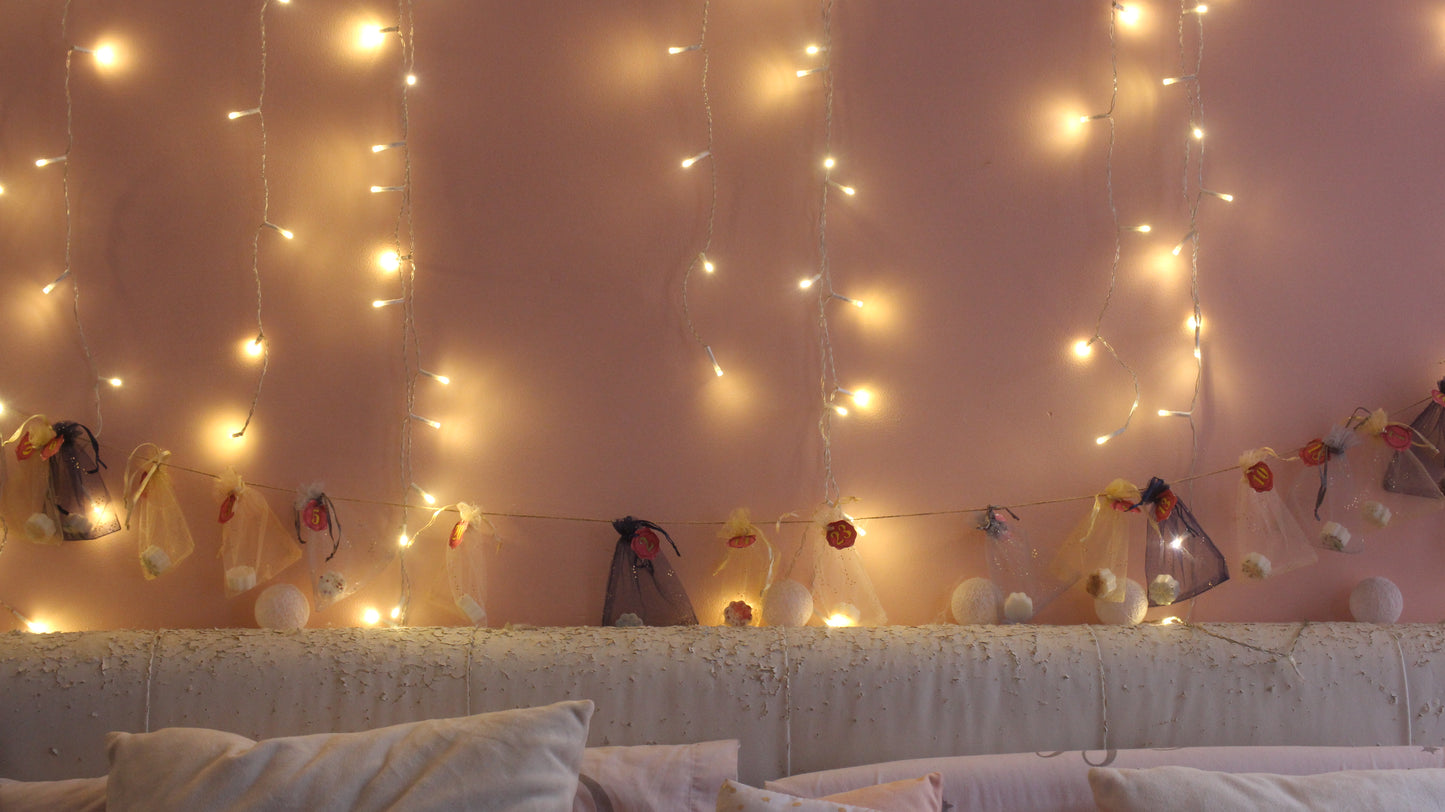 Calendrier de l'Avent fondants parfumé, cire végétale