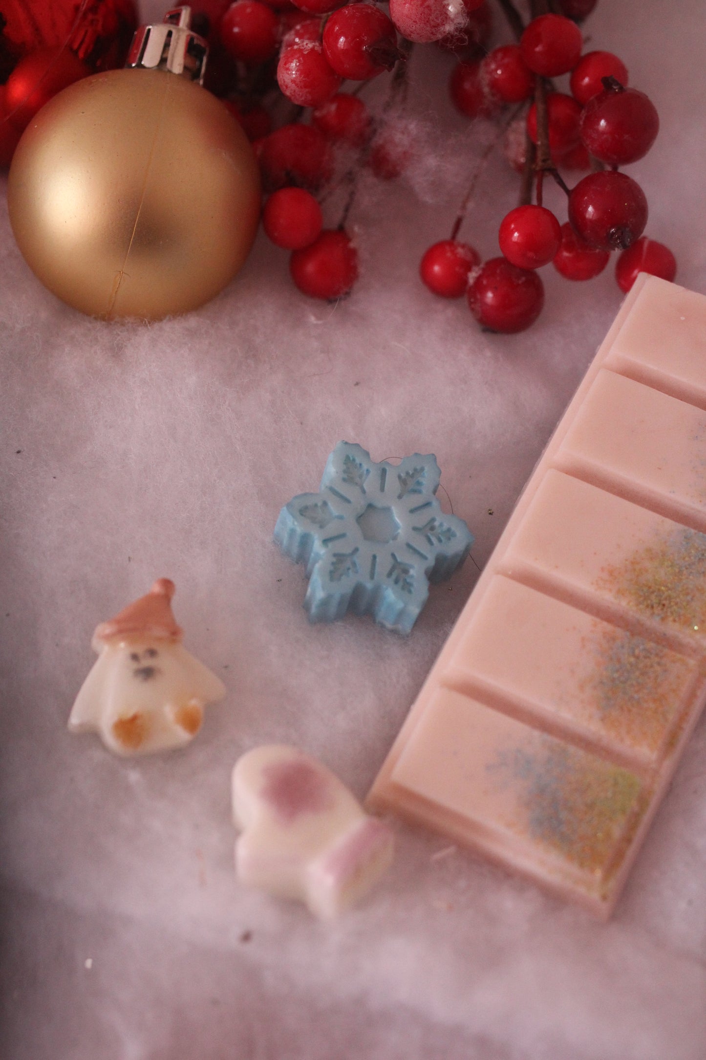 Coffret parfumé Cadeau Noël ( Petit ),cire végétale