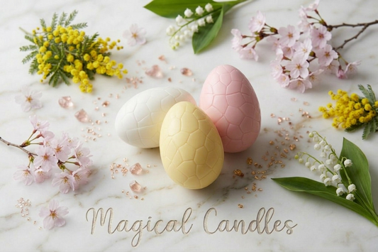 Fondant parfumé, Le Trio d'Éclosions – Aube Radieuse (Escale de Printemps), (60g), cire végétale