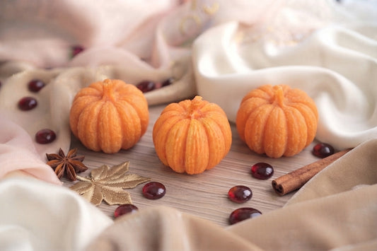 Fondant parfumé, Trio de Citrouilles – Sweet Fall Evening, (Escale d'automnale ),(75g), cire végétale