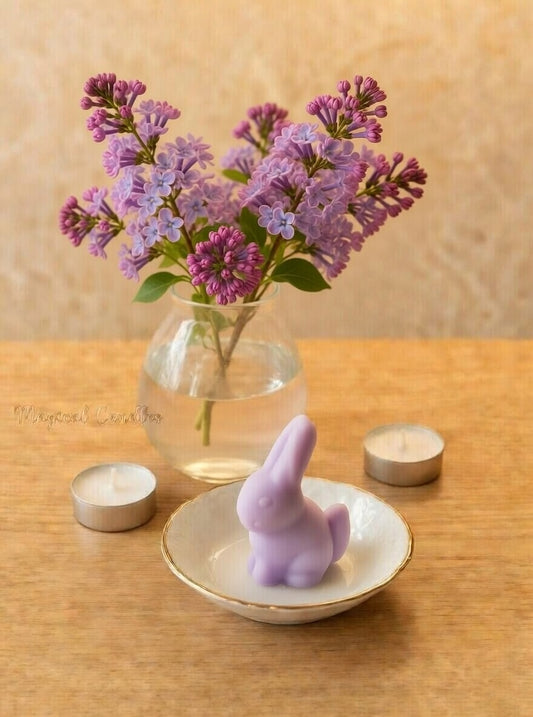 Fondant parfumé, Le Messager des Prés – Lovely Lilac (Escale de Printemps), (6g), cire végétale
