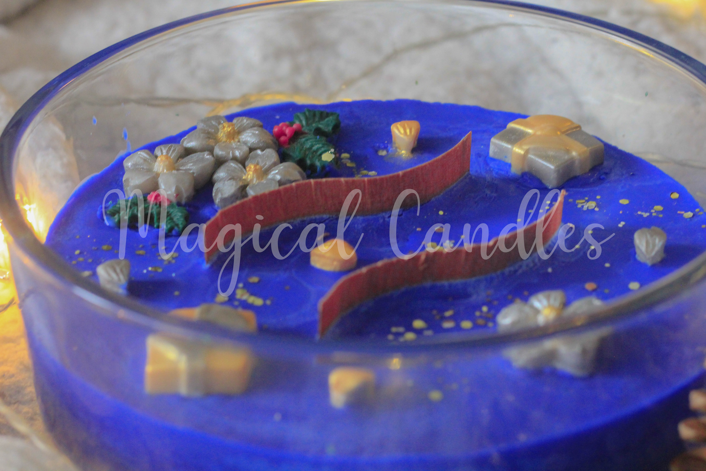 Bougie parfumée, Sparkling Holiday (750g),cire végétale