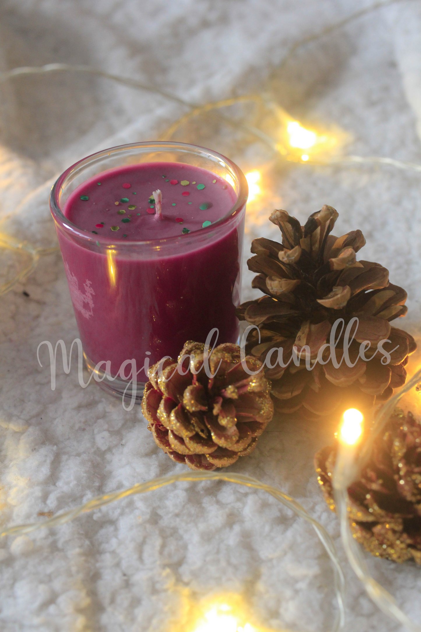 Bougie parfumée, Wintertime Warmth (90g),cire végétale